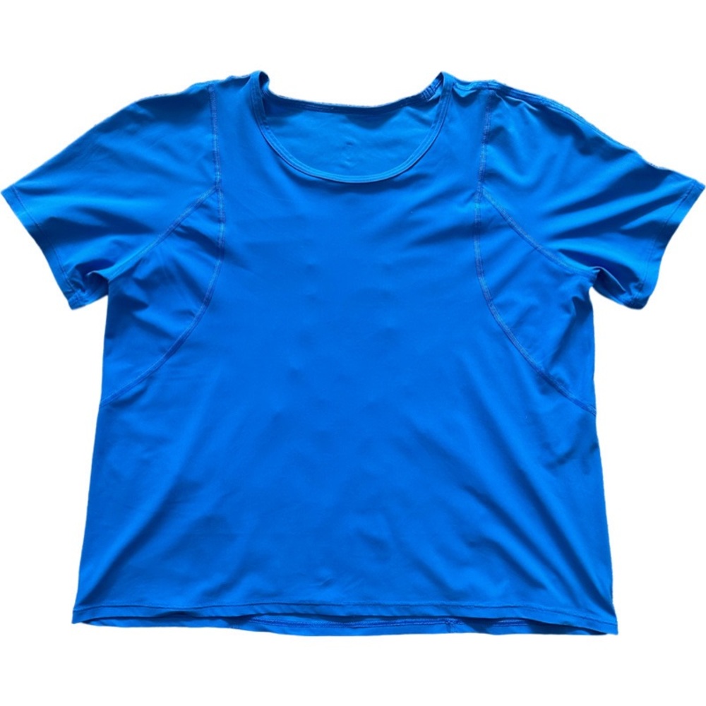 Lululemon Blue Short Sleeve Top - Size 4